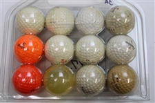 Six (6) Dozen Various Logo, Course & Player Logo Golf Balls - World Golf Hall of Fame Collection