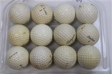 Six (6) Dozen Various Logo, Course & Player Logo Golf Balls - World Golf Hall of Fame Collection