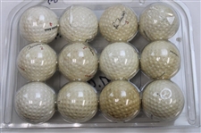 Six (6) Dozen Various Logo, Course & Player Logo Golf Balls - World Golf Hall of Fame Collection