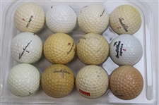 Six (6) Dozen Various Logo, Course & Player Logo Golf Balls - World Golf Hall of Fame Collection