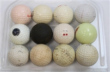 Six (6) Dozen Various Logo, Course & Player Logo Golf Balls - World Golf Hall of Fame Collection
