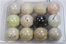 Six (6) Dozen Various Logo, Course & Player Logo Golf Balls - World Golf Hall of Fame Collection