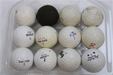 Six (6) Dozen Various Logo, Course & Player Logo Golf Balls - World Golf Hall of Fame Collection