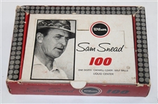 Three (3) Dozen Classic Golf Ball Boxes w/Balls (Snead x2, Trevino) Plus Trevino Box Only - WGHoF