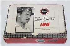 Three (3) Dozen Classic Golf Ball Boxes w/Balls (Snead x2, Trevino) Plus Trevino Box Only - WGHoF