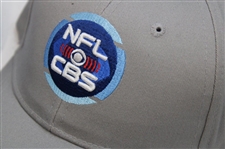 Six (6) Various Official CBS Sports Media Issued NFL Hats - Unworn
