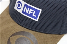 Six (6) Various Official CBS Sports Media Issued NFL Hats - Unworn