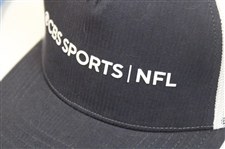 Six (6) Various Official CBS Sports Media Issued NFL Hats - Unworn