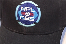 Six (6) Various Official CBS Sports Media Issued NFL Hats - Unworn