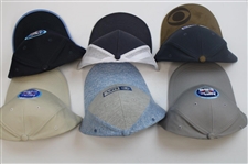 Six (6) Various Official CBS Sports Media Issued NFL Hats - Unworn