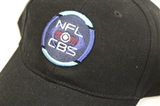 Five (5) Various Official CBS Sports Media Issued NFL Hats - Unworn