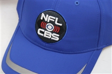 Five (5) Various Official CBS Sports Media Issued NFL Hats - Unworn