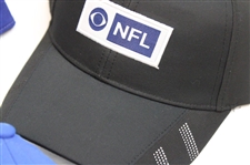 Five (5) Various Official CBS Sports Media Issued NFL Hats - Unworn