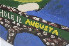Hole 12 Augusta National Hand Painted Ceramic Tray/Bowl