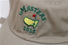 Four (4) 2015 Masters Tournament Various Dated, Par-3 & Large Logo Hats w/2015 US Open Hat