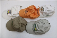 Four (4) 2015 Masters Tournament Various Dated, Par-3 & Large Logo Hats w/2015 US Open Hat