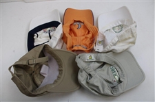 Four (4) 2015 Masters Tournament Various Dated, Par-3 & Large Logo Hats w/2015 US Open Hat