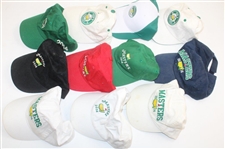 Eleven (11) 2014 Masters Tournament Various Dated, Par-3 & Large Logo Hats