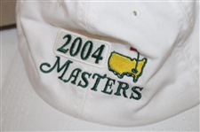 Four (4) 2004 & 2010 Masters Tournament Various Colored Dated Large Logo Hats