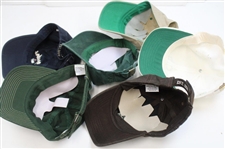 Six (6) Masters Tournament Undated Various Color, Logo & Style Hats