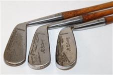 H. Estony Kro-Flite Custom Made Sweet Spot 4, 8 & 17 Irons 