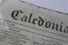1817 Caledonian Mercury Early 19th Century Newspaper - St Andrews Golf Meeting Content