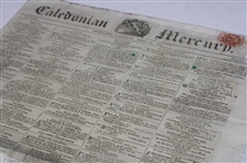 1817 Caledonian Mercury Early 19th Century Newspaper - St Andrews Golf Meeting Content
