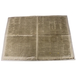 1817 Caledonian Mercury Early 19th Century Newspaper - St Andrews Golf Meeting Content