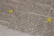 1817 Caledonian Mercury Early 19th Century Newspaper - St Andrews Golf Meeting Content