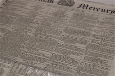 1819 Caledonian Mercury Early 19th Century Newspaper - Edinburgh Burntsfield Links Golfing Society Gold Medal Content