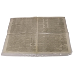 1819 Caledonian Mercury Early 19th Century Newspaper - Edinburgh Burntsfield Links Golfing Society Gold Medal Content
