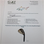 Greg Norman's Personal Used Cleveland Golf BeCu Tour Action Reg 588 60 Degree Wedge