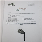 Greg Norman's Personal Used Cleveland Tour Zipgrooves Reg. 588 58 Degree Wedge