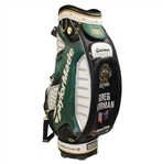 Greg Norman's Personal 2009 TaylorMade Season Opener Qantas Black/White/Green Full Size Golf Bag