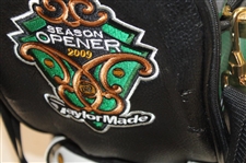 Greg Norman's Personal 2009 TaylorMade Season Opener Qantas Black/White/Green Full Size Golf Bag
