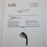 Greg Norman's Personal Used Cleveland Tour Zipgrooves Reg. 588 52 Degree Wedge