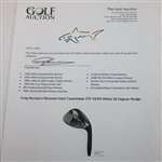 Greg Norman's Personal Used TaylorMade ZTP 58/09 Milled 58 Degree Wedge 
