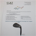 Greg Norman's Personal Used Titleist 252-08 BV Vokey Design 'G.N.' 52 Degree Wedge