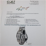 Greg Norman's Personal MacGregor 'Greg Norman' Shark Logo Qantas MacTec Full Size Golf Bag