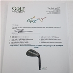 Greg Norman's Personal Used Titleist 252-08 BV Vokey Design 'G.N.' 52 Degree Wedge