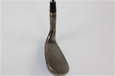 Greg Norman's Personal Used Titleist 'G.N.' 57 Degree Wedge with Lead Tape