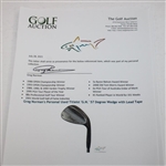 Greg Norman's Personal Used Titleist 'G.N.' 57 Degree Wedge with Lead Tape