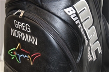 Greg Norman's Personal M.A.C. Burrows Golf 'Greg Norman' Shark Logo Full Size Powersphere Golf Bag