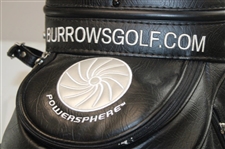 Greg Norman's Personal M.A.C. Burrows Golf 'Greg Norman' Shark Logo Full Size Powersphere Golf Bag