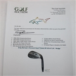 Greg Norman's Personal Used Titleist BV 60-M 'G.N.' Wedge