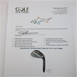 Greg Norman's Personal Used Titleist BV 'G.N.' 60-V Wedge