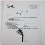 Greg Norman's Personal Used Titleist Vokey Design 12 'G.N.' 56 Degree Wedge