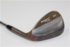 Greg Norman's Personal Used Titleist 'G.N.' 5? Degree Wedge with Lead Tape