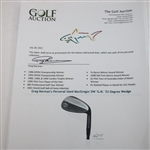 Greg Norman's Personal Used MacGregor DW 'G.N.' 52 Degree Wedge