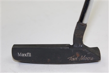 Greg Norman's Personal Used MaxFli Tad Moore Black Blade Putter